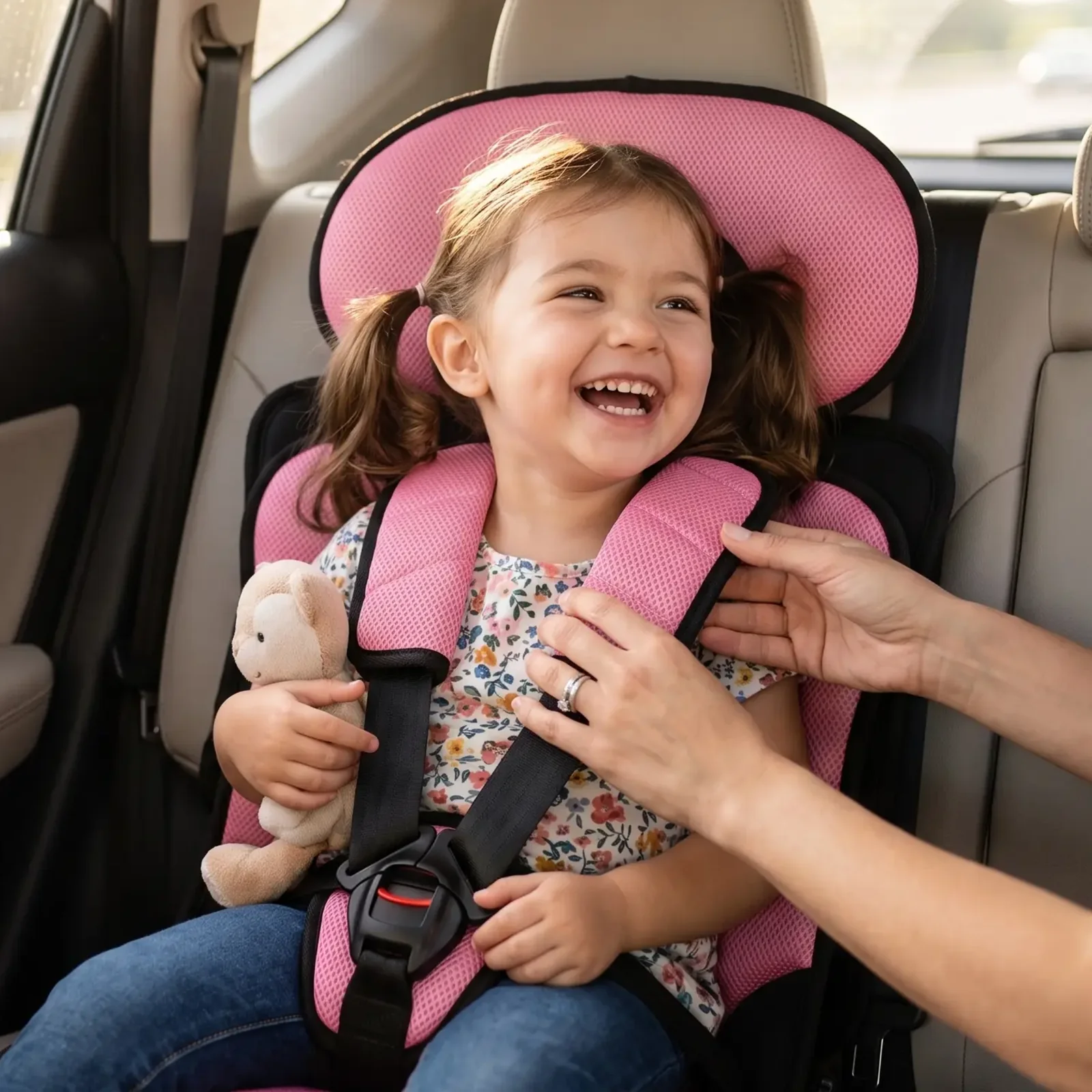 Travel Booster Seat Harness Portable Design - Image 3